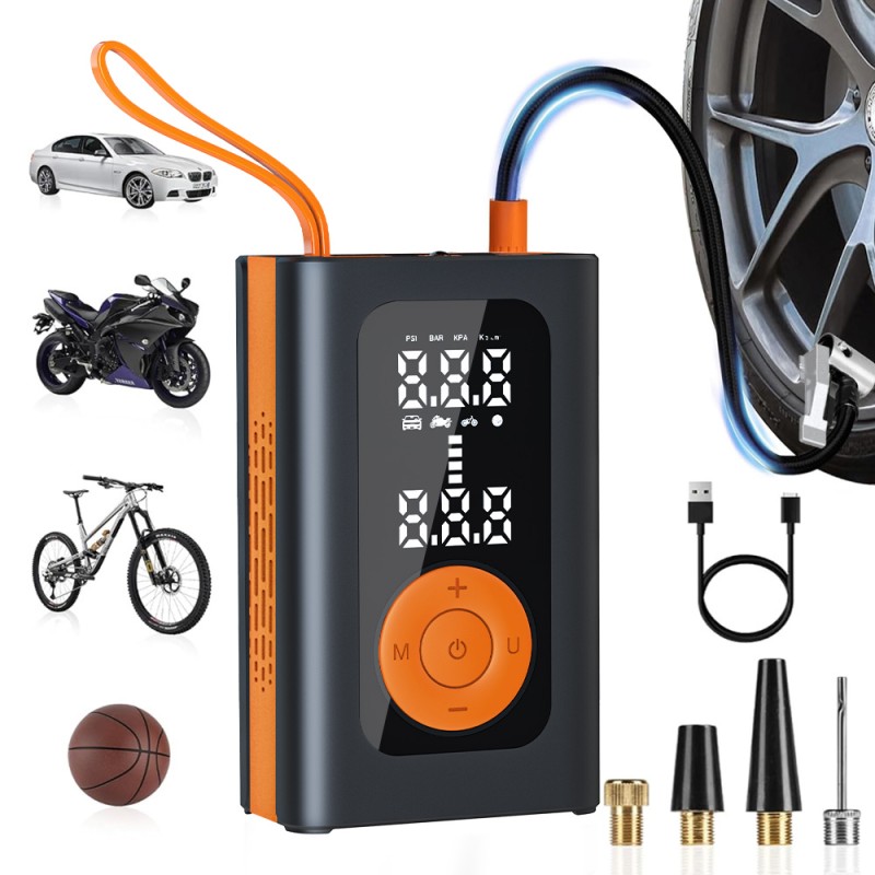 Smart Air Pump Supplier - Mini Air Pump Pro 150PSI High Pressure Built in Power Bank