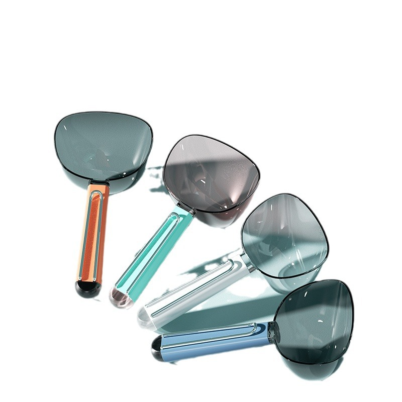 Pet Food Scoop Manufacturer - Capabilities Long Handle Measuring Shovel with Drying Clip