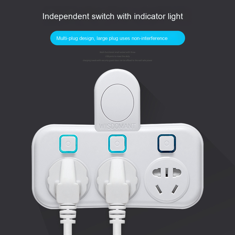Plug-In Strip Manufacturer - Multi-Function Two-Term Plug 2-Pin Plug-In Strip Board 15W Output