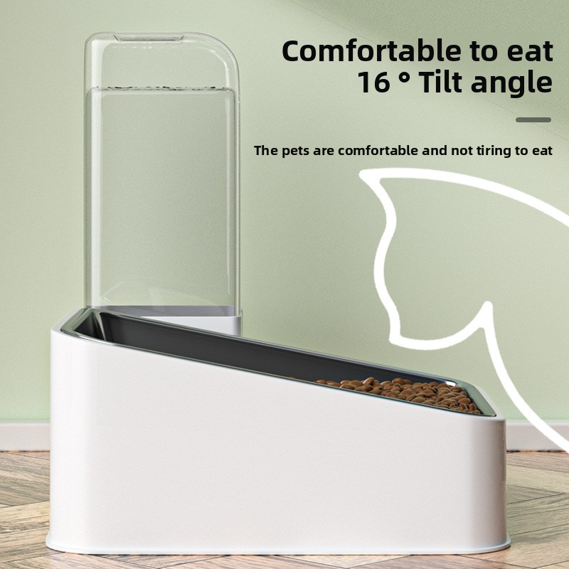 Pet Feeder and Water Dispenser Supplier - Stainless Steel Anti-Knock Eco-Friendly Cat