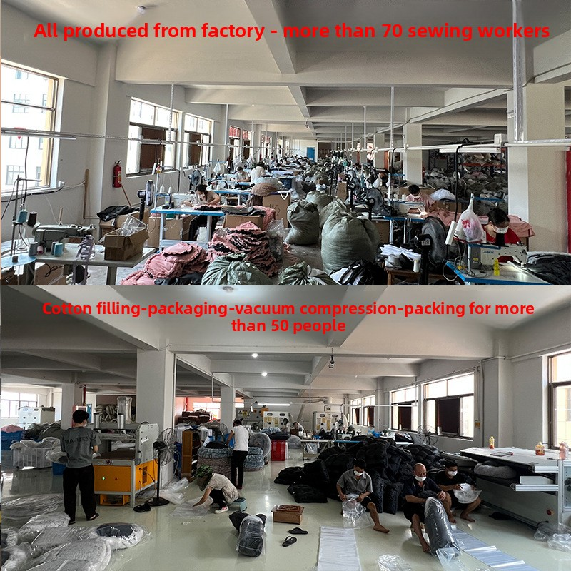 Pet House Factory - Eco-Friendly Long Plush Round Pet House Dog Mat Bed Wholesale