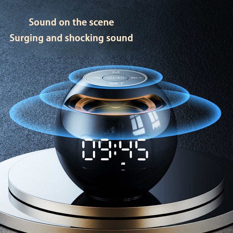 Portable Speaker Manufacturer - 2025 New Hot Selling Portable Mini RGB LED Subwoofer Card-Insert