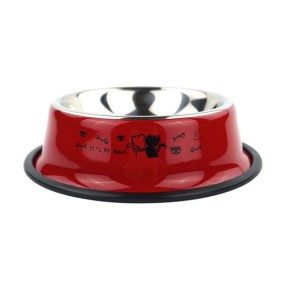 Stainless Steel Pet Bowl Factory - Customizable Brand M L XL Eco-Friendly Non-Slip