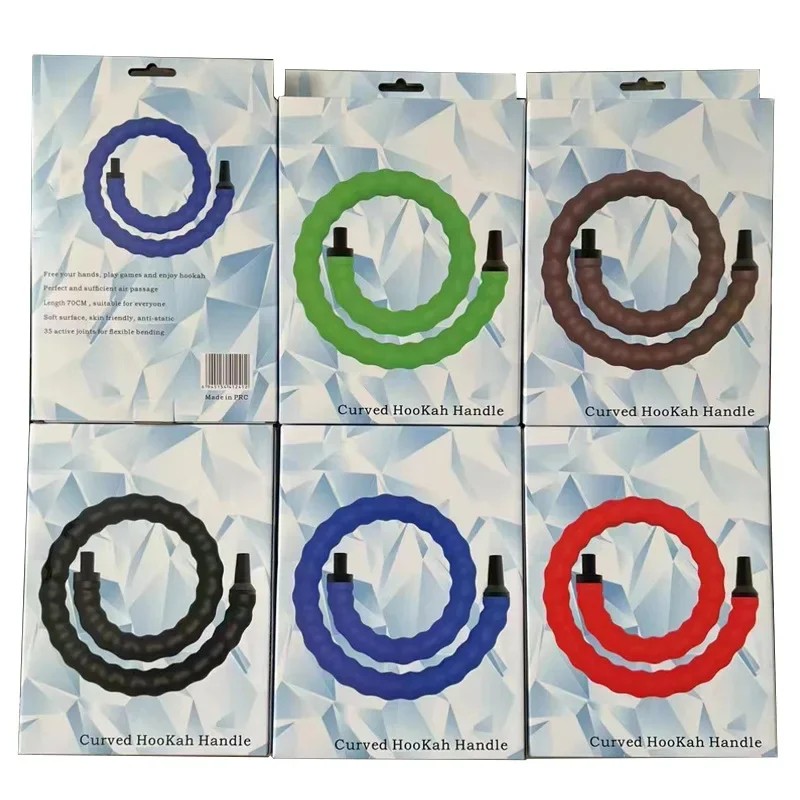 Hookah Hose Manufacturer - 70cm Hands Free Soft Touch Flexible