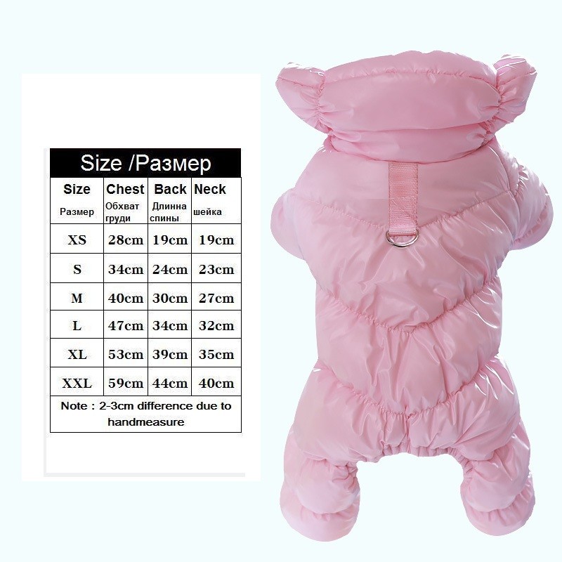 Waterproof Dog Coat Factory - Winter Windproof Warm Fleece Lining