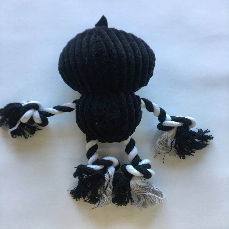 Halloween Dog Toys Manufacturer - Pumpkin Shaped Plush Cotton