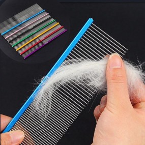 Pet Hair Comb Factory - Customized 16/19cm Stainless Steel