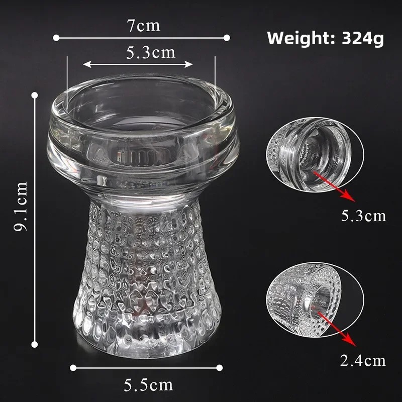 Transparent Hookah Bowl Manufacturer - Colorful Wire Mesh Screens