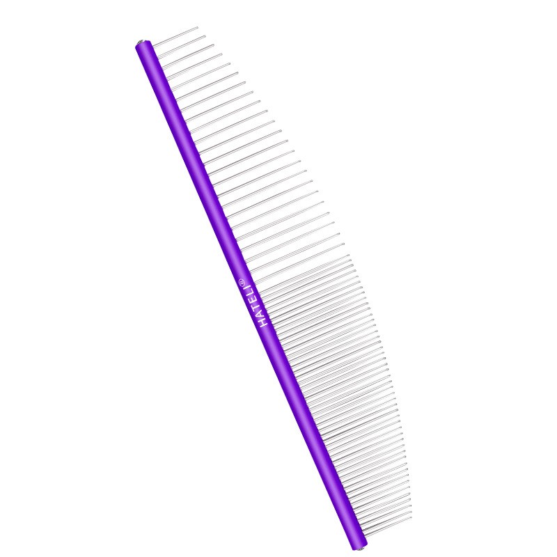 Professional Pet Comb Supplier - 16.5cm/19cm Crescent-Shaped