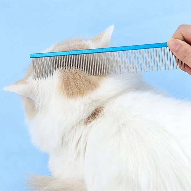 Pet Grooming Comb Supplier - 16/19cm Light Aluminum Stainless