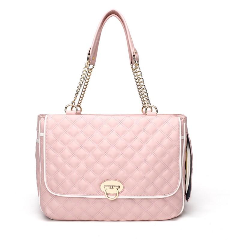 Pet Carrier Bag Supplier - Luxury Pu Leather Handbag Shoulder