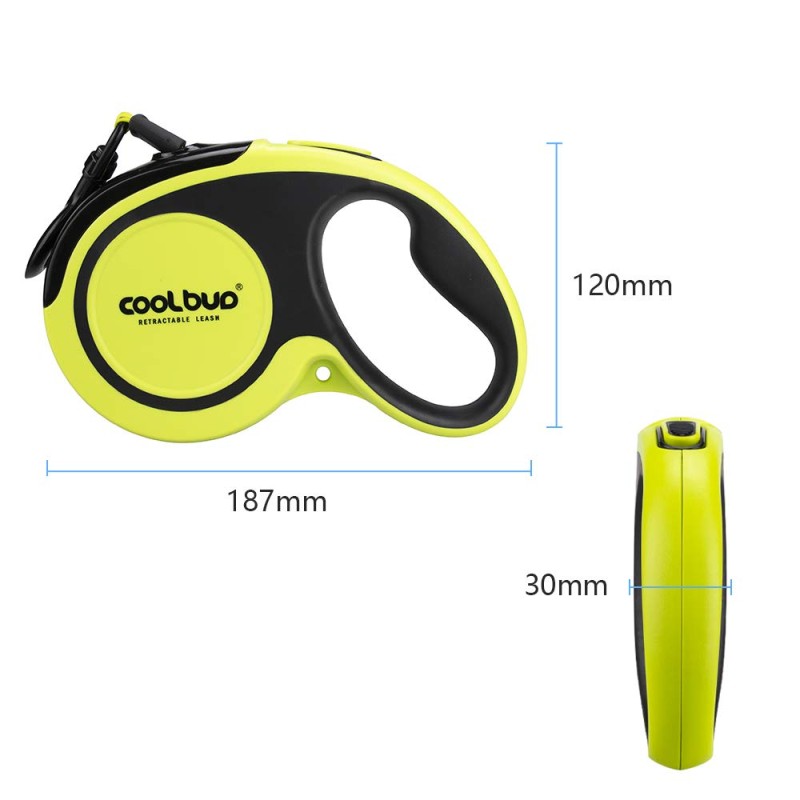 Automatic Dog Leash Supplier - 5M 50KG Nylon Reflective Roulette