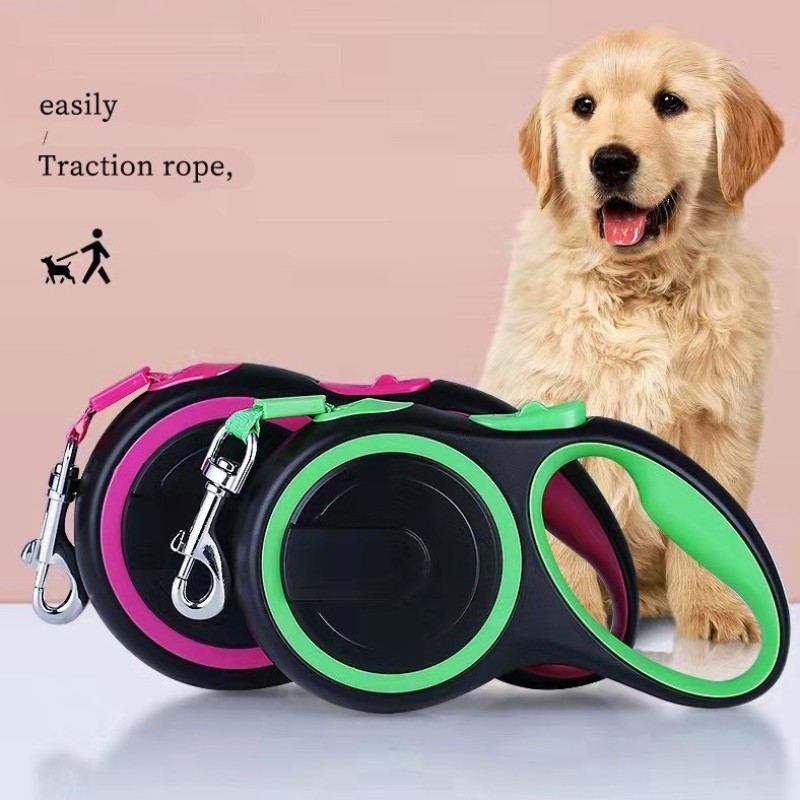 Pet Dog Leashes Factory - 3M 5M 8M Durable Plastic Automatic
