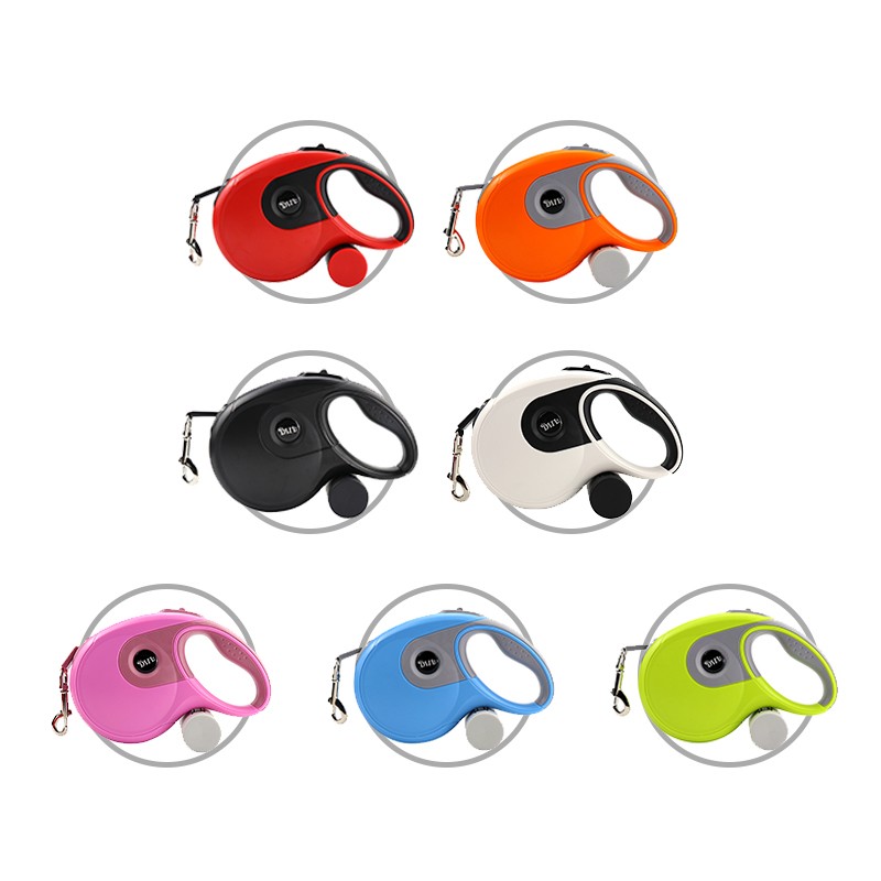 Retractable Pet Leash Supplier - 5M/8M Nylon Waste Bag Dispenser