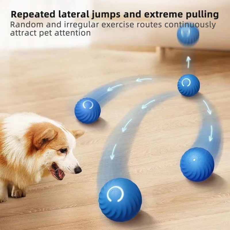 USB Pet Toy Factory - Smart Moving Automatic Bouncing Ball