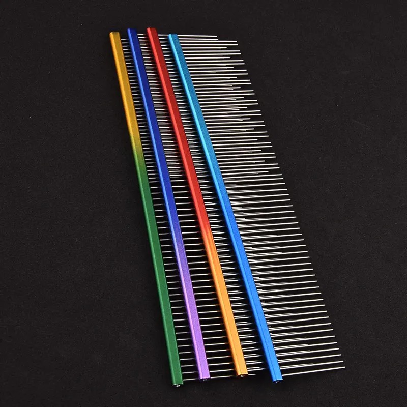 Foldable Pet Comb Factory - 19cm Stainless Steel Convenient