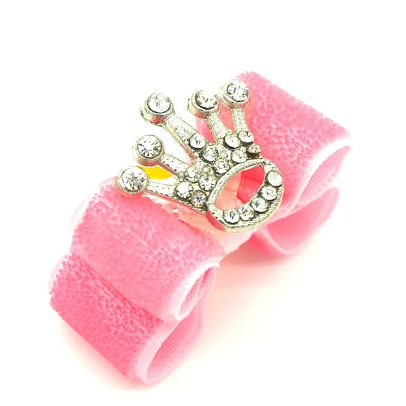 Dog Hair Bows Manufacturer - Bling Diamond Crown Princess Bands