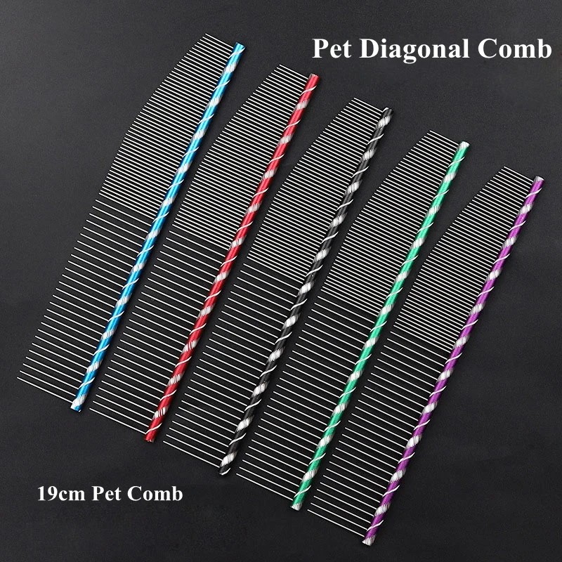 Pet Hair Comb Supplier - 19cm Aviation Aluminum Cleaning Brush