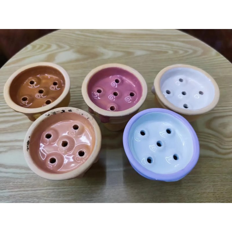 Ceramic Hookah Bowl Supplier - Stylish Large Arabic Ice Cream