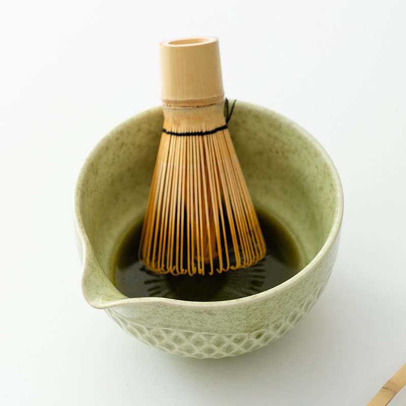 Traditional Matcha Set Manufacturer - 8pcs Bamboo Rhombus Pattern