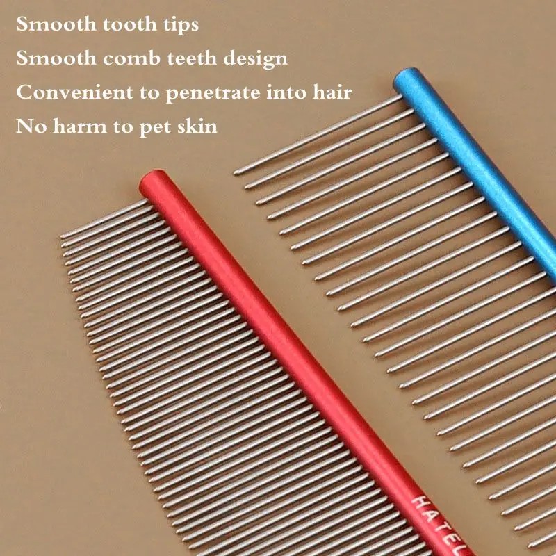 Ultra-light Pet Comb Manufacturer - 19cm High-end Grooming Brush