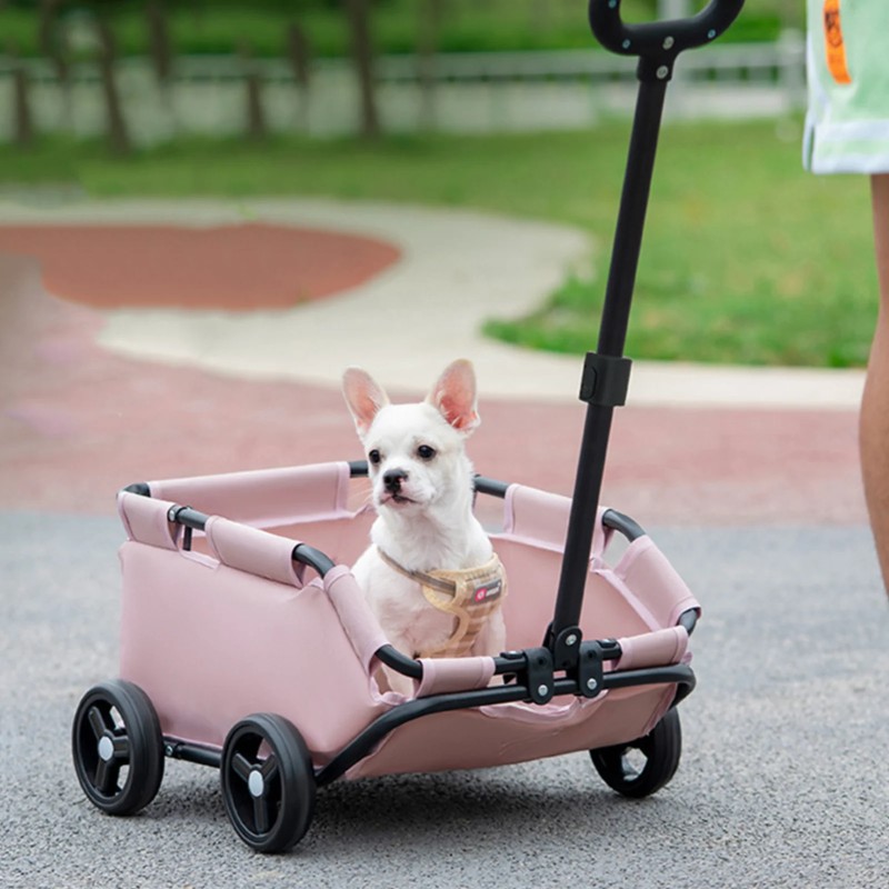 Folding Dog Stroller Manufacturer - Teddy Travel Cart 20Kg
