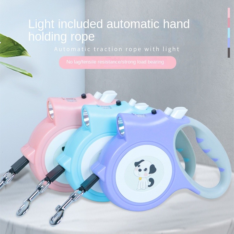 Automatic Dog Leash Manufacturer - 5M LED Small Medium Outdoor