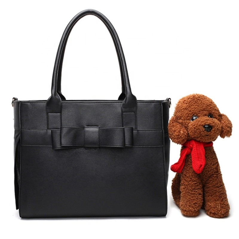 Luxury Pet Bag Manufacturer - Pu Leather Travel Handbag