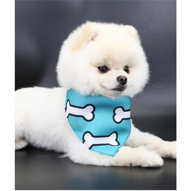 Dog Bibs Supplier - Cute Polyester Print Pattern All Seasons