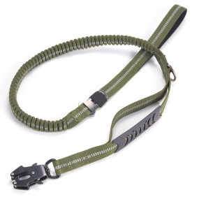 Dog Leash Supplier - Heavy-Duty Elastic Nylon Shock Absorption