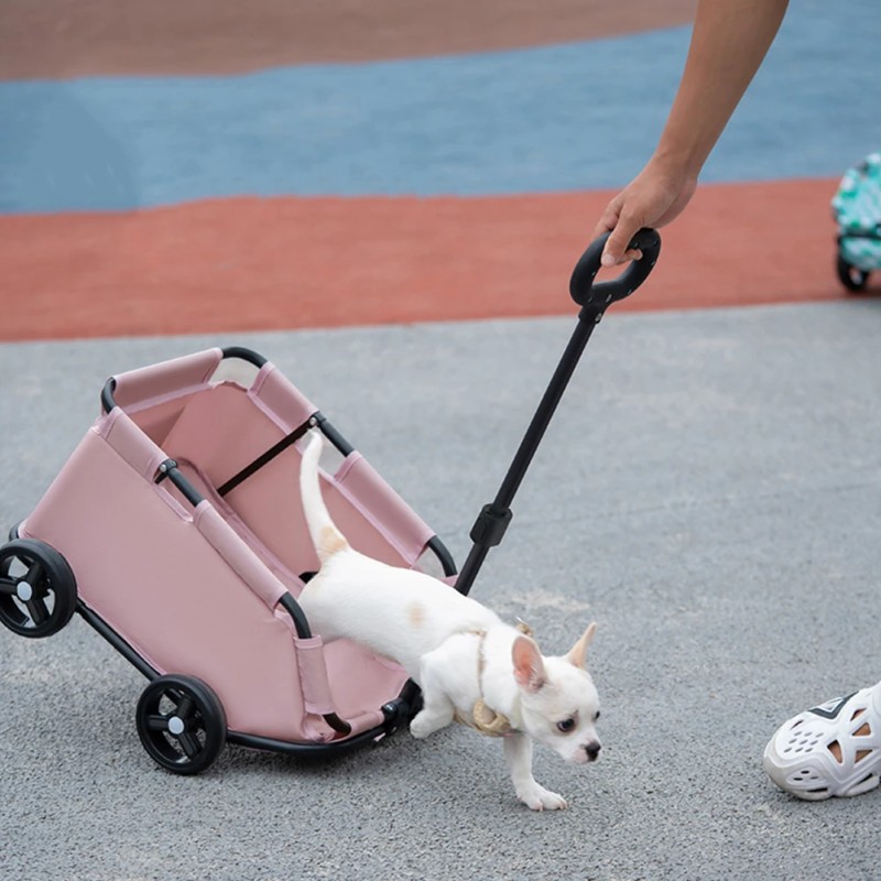 Dog Stroller Factory - 4 Wheels Lightweight Folding Travel