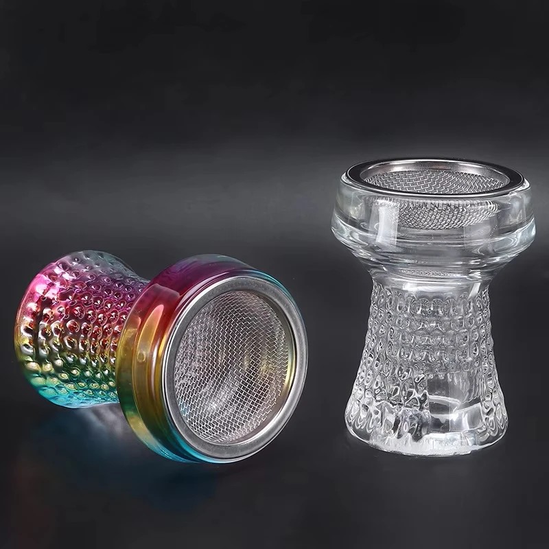 Transparent Hookah Bowl Manufacturer - Colorful Wire Mesh Screens