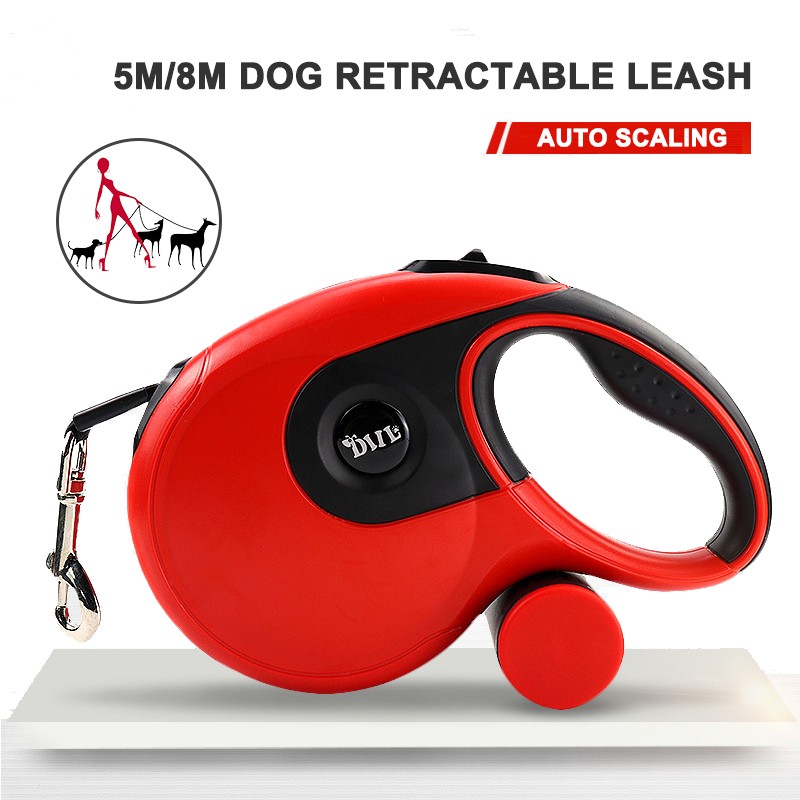 Retractable Pet Leash Supplier - 5M/8M Nylon Waste Bag Dispenser