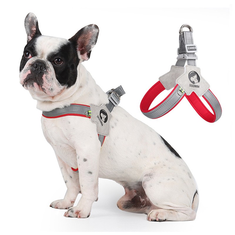 Y Shape Dog Harness Supplier - Breathable Summer Reflective Saddle