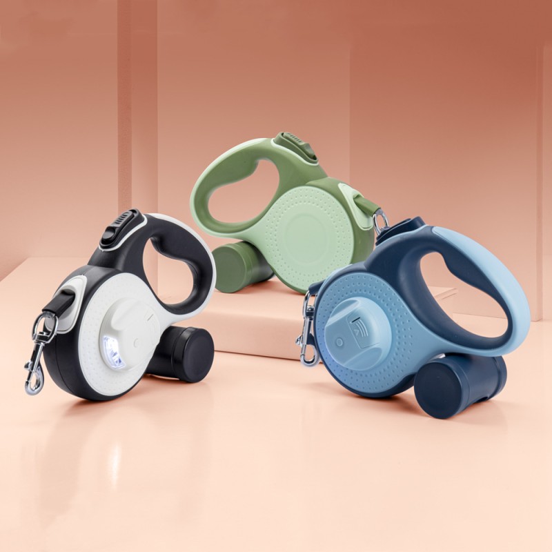 Automatic Dog Leash Manufacturer - Roulette LED Flashlight 5M/8M