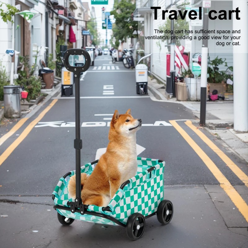 Dog Stroller Factory - 4 Wheels Lightweight Folding Travel