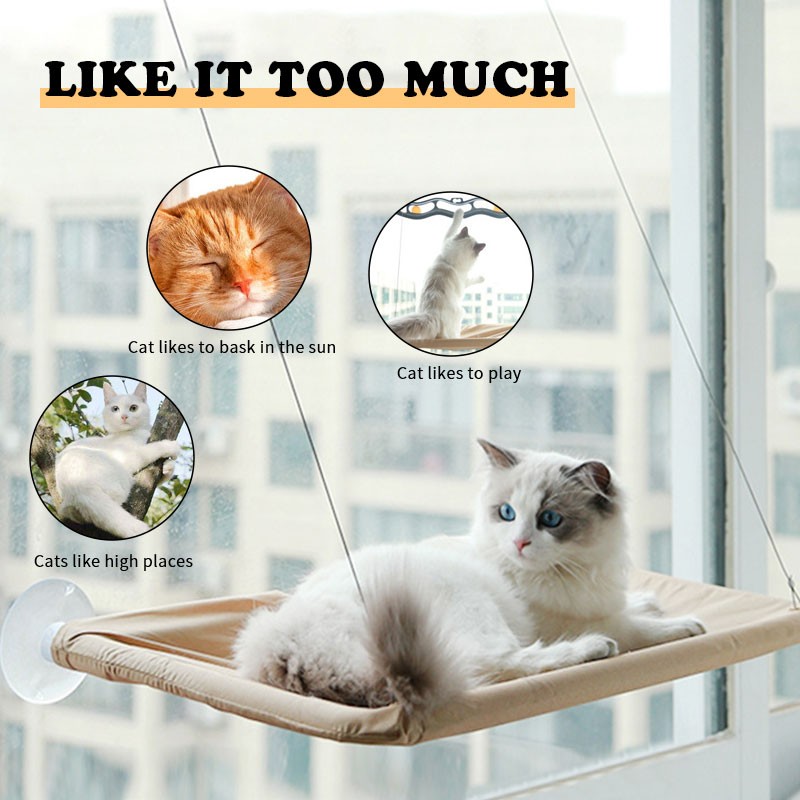 Cat Hammock Supplier - Window Hanger Washable Detachable Bed