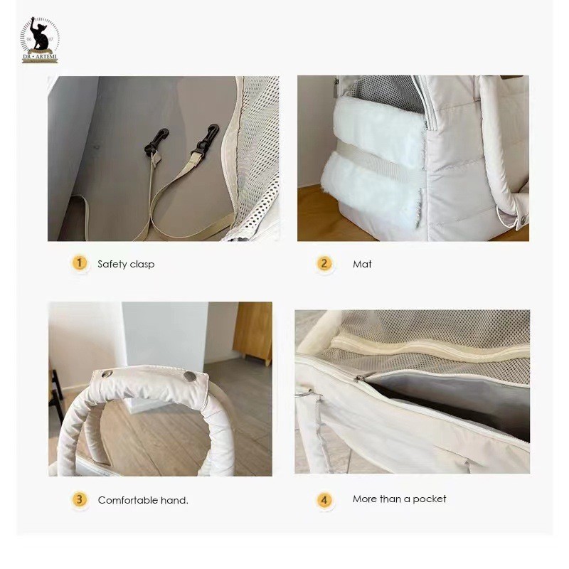 Pet Outing Bag Factory - Portable Large Capacity Cross-body