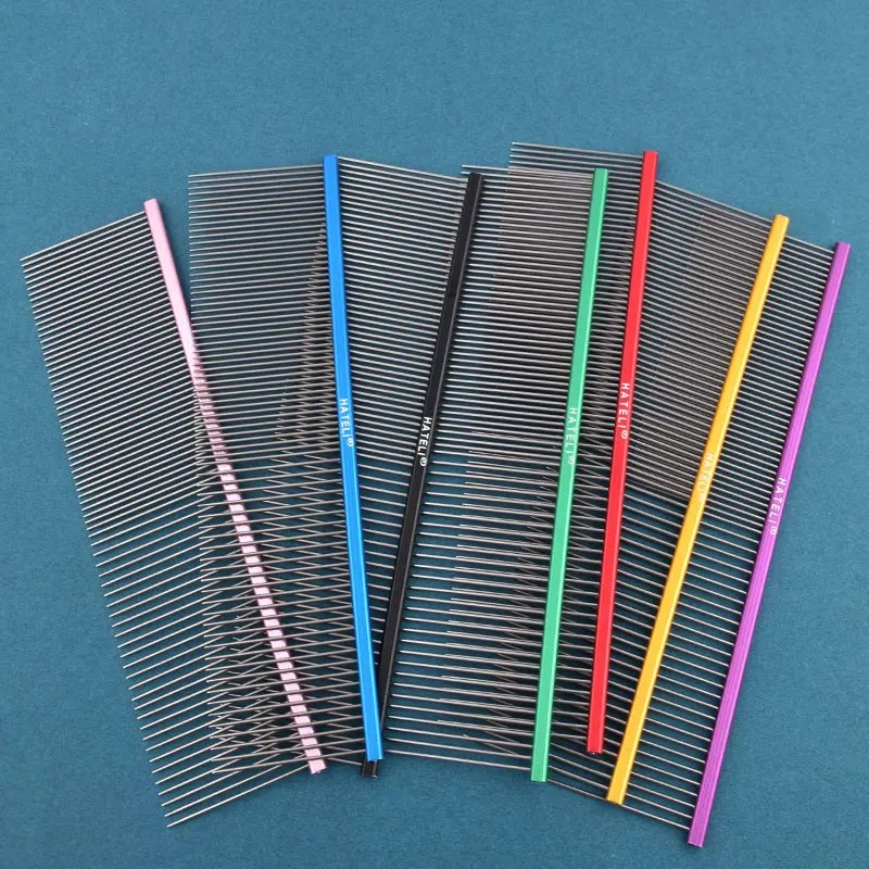 Pet Grooming Comb Manufacturer - 16/19cm Light Aluminum Stainless