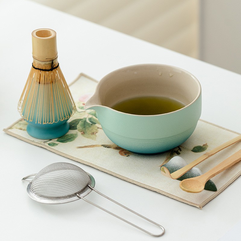 Matcha Tool Set Supplier - 8pcs Coarse Ceramic Complete Set