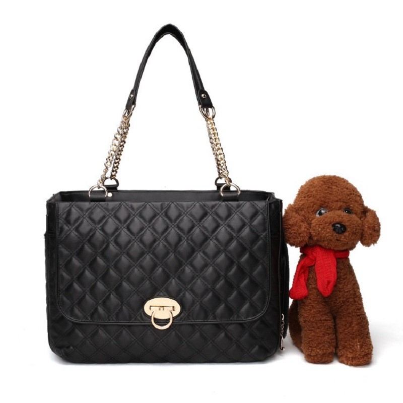 Pet Carrier Bag Supplier - Luxury Pu Leather Handbag Shoulder