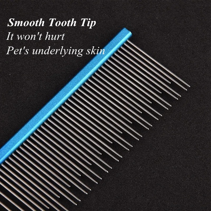 Foldable Pet Comb Factory - 19cm Stainless Steel Convenient