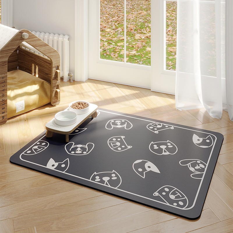 Pet Floor Mat Manufacturer - Leather Anti-Tear Non-Slip