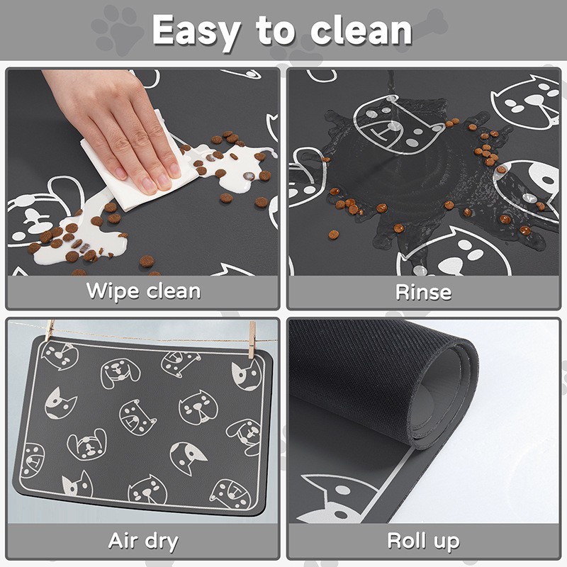 Pet Floor Mat Manufacturer - Leather Anti-Tear Non-Slip