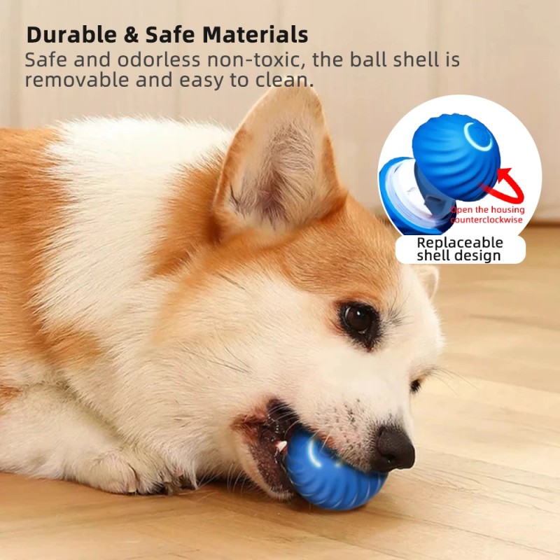 USB Pet Toy Factory - Smart Moving Automatic Bouncing Ball