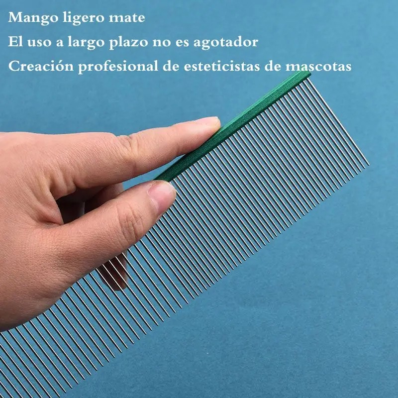 Pet Grooming Comb Manufacturer - 16/19cm Light Aluminum Stainless