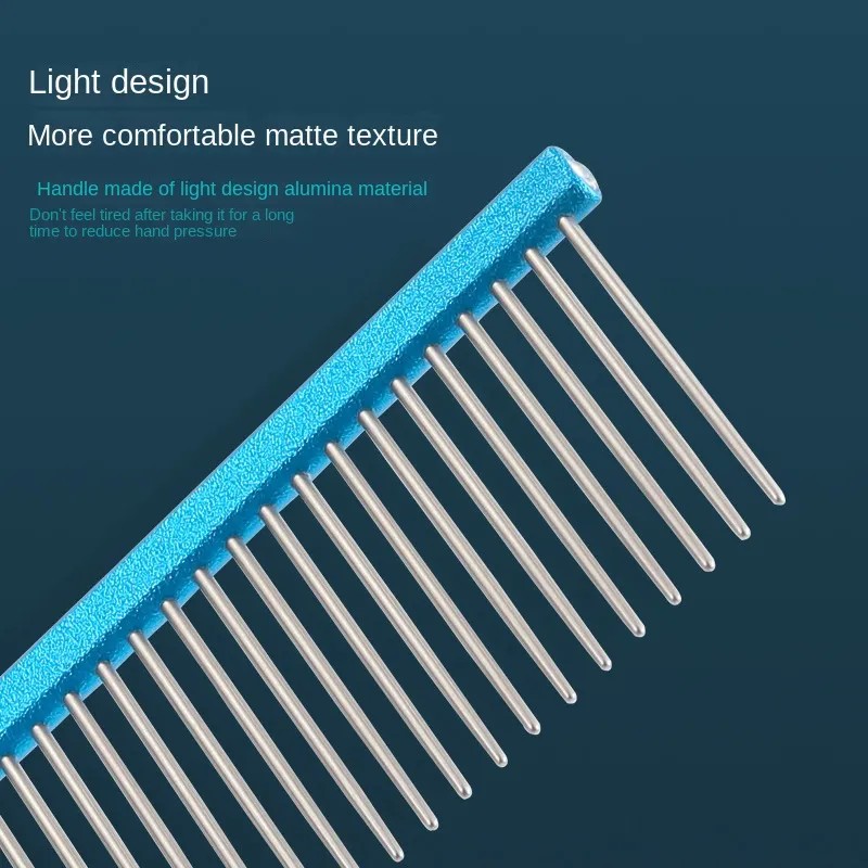 Dog Grooming Comb Factory - 19cm Professional Stainless Steel