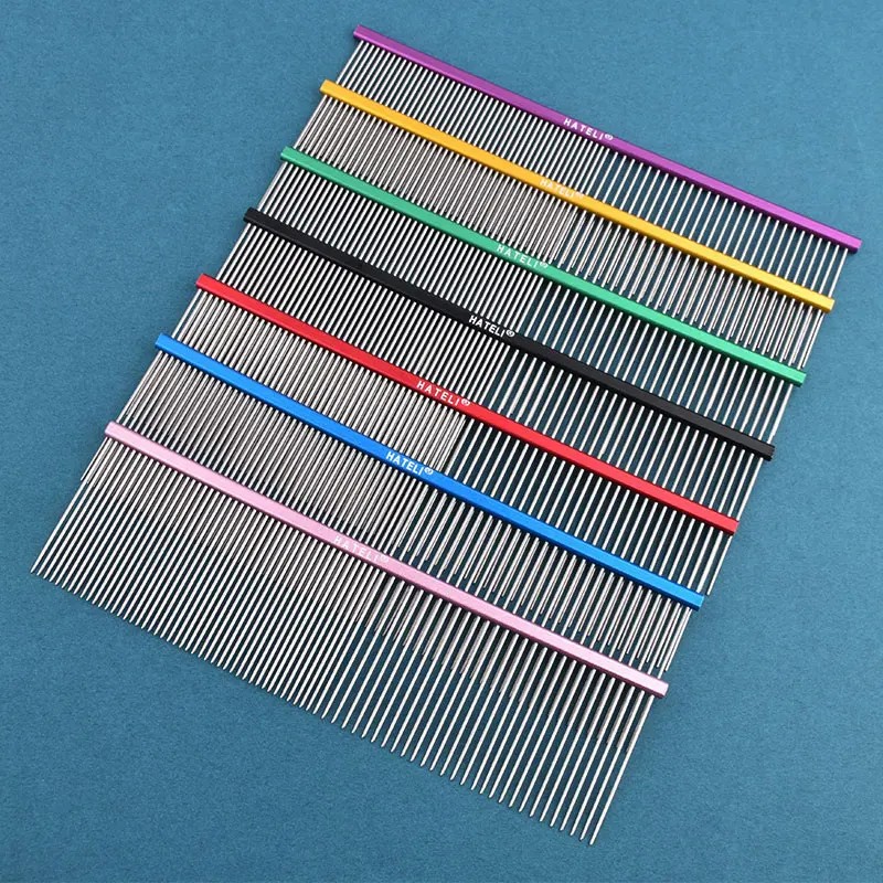 Pet Grooming Comb Manufacturer - 16/19cm Light Aluminum Stainless