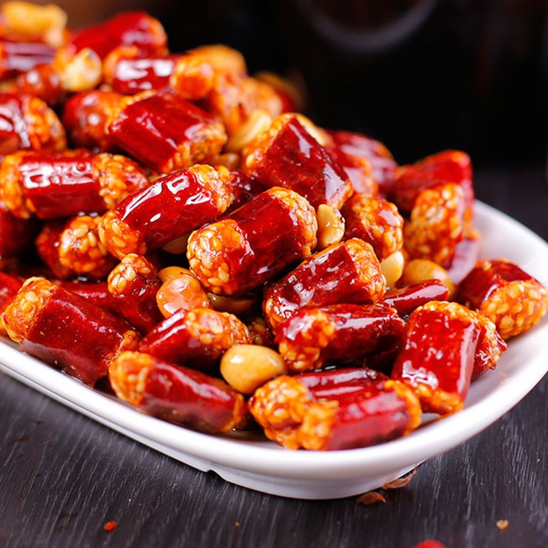 Chili Peanut Snacks Factory - OEM Red Spicy Wholesale Chinese