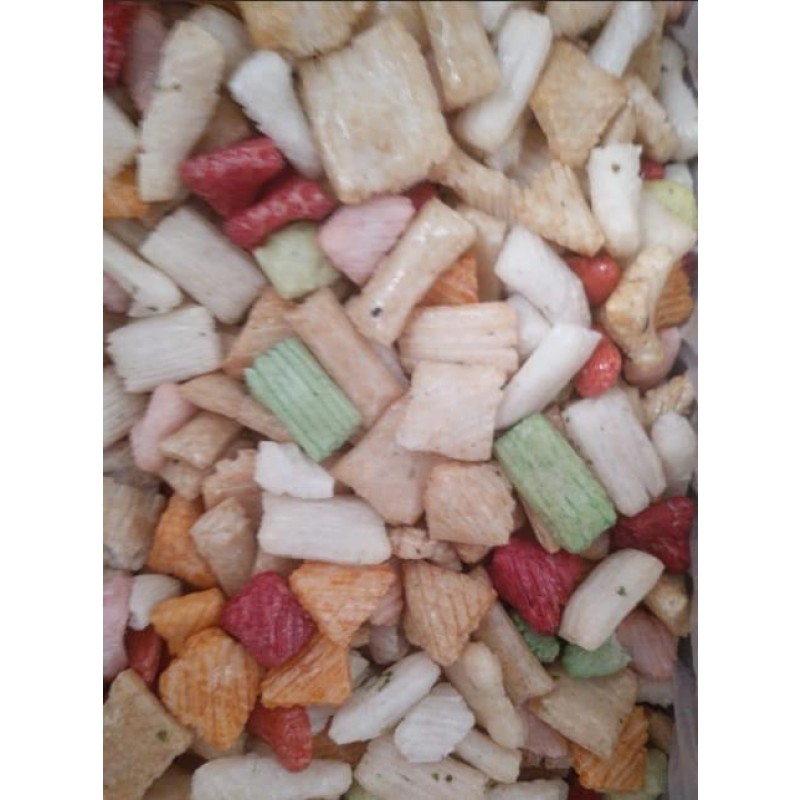 Roasted Rice Crackers Factory - OEM Low Fat Popular Different Shapes